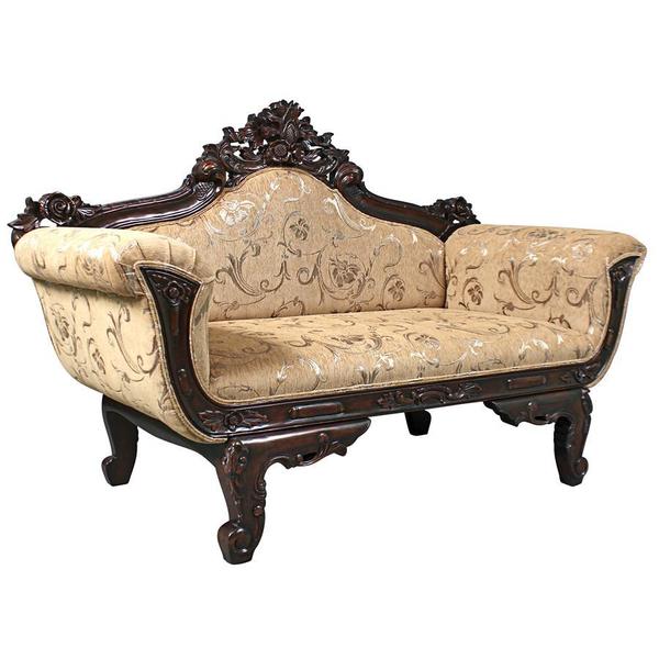 Design toscano on sale fainting couch